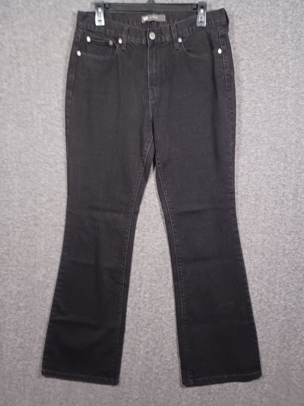 Levis 515 Bootcut Women's Size 10M Black High Rise Denim Jeans